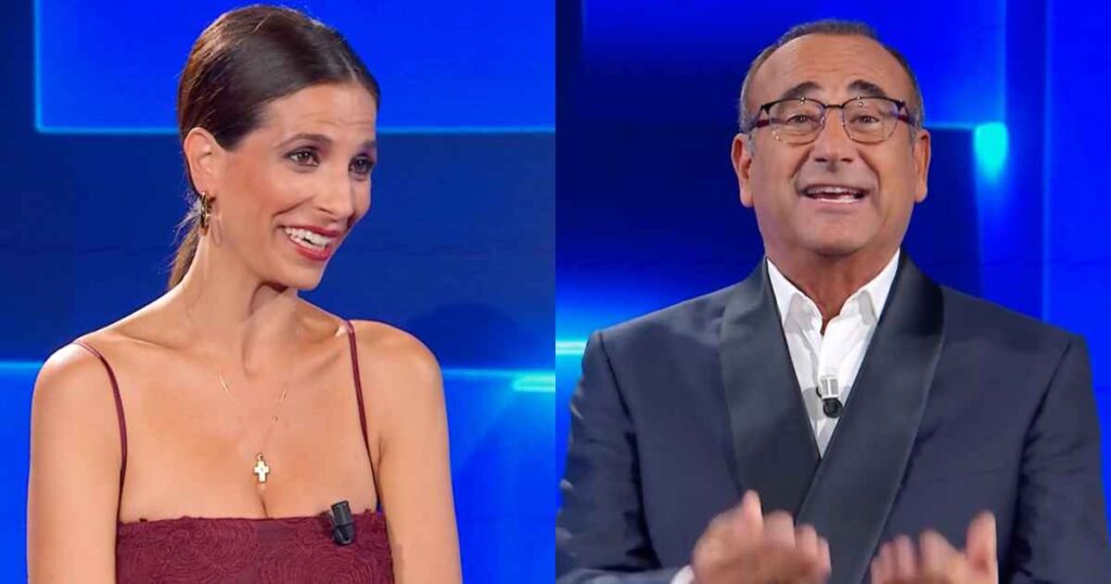 Roberta Morise è stata con Carlo Conti