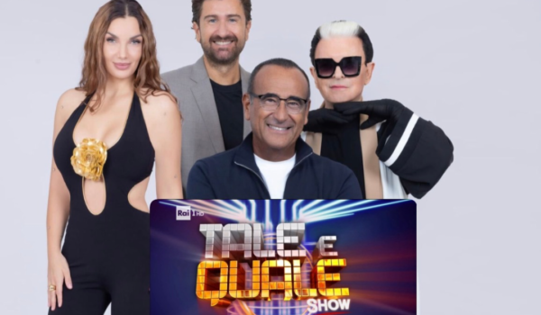 Tale e Quale Show torna con Giuria rinnovata: Questa sera il debutto su Rai1