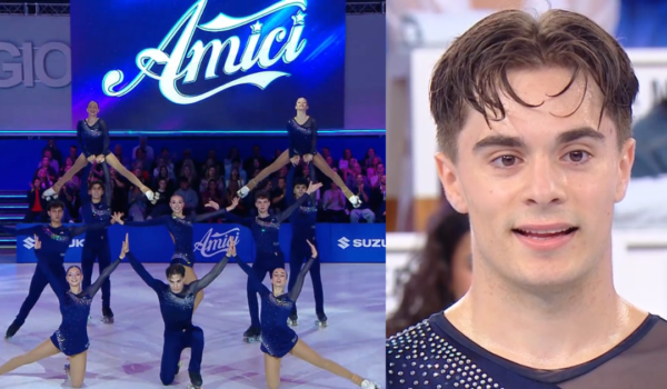Amici 26, Alex Chimetto è il nuovo allievo di pattinaggio: show all’Arena Suzuki, ecco cosa è successo