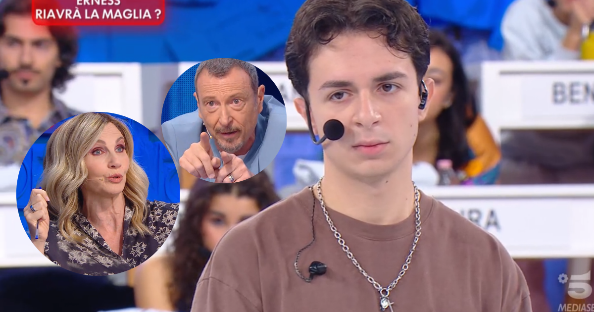 Amici 26 Erness eliminato