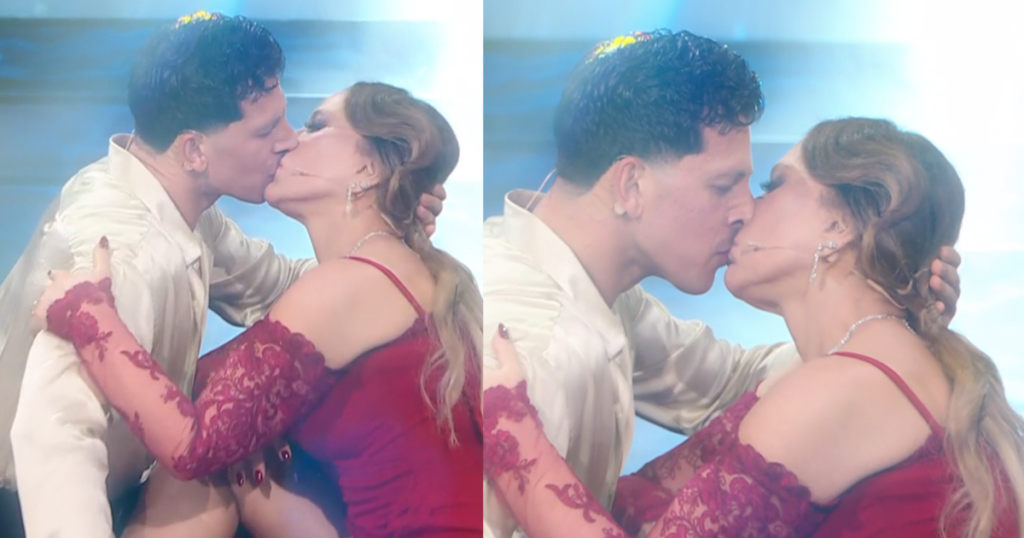 Ballando con le Stelle bacio Ornella Muti e Pasquale La Rocca
