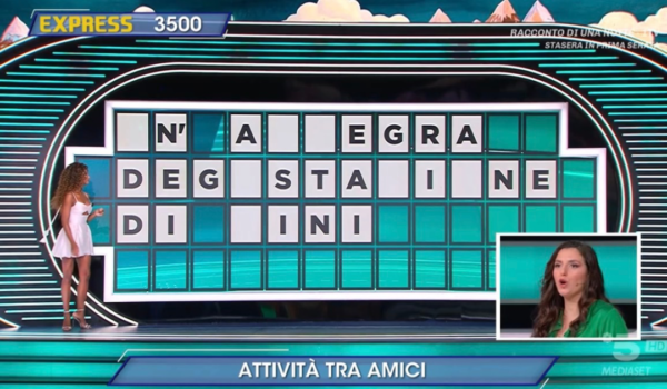 La Ruota della fortuna 1 Ottobre 2026: ecco chi è il campione e quanto ha vinto