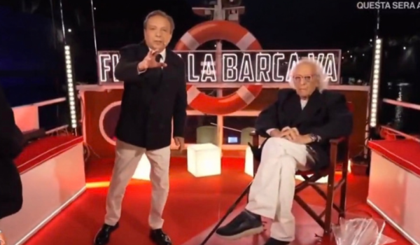Rai 3, la Polizia blocca Piero Chiambretti e Giampiero Mughini in diretta: “Ci vogliono arrestare?”