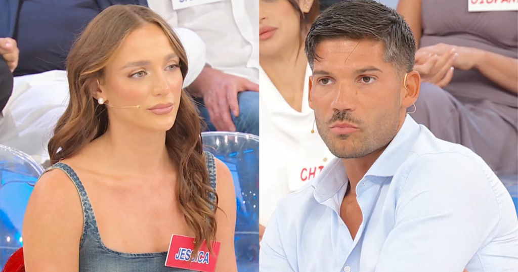 Uomini e Donne Giacomo sfiora bacio con Jessica