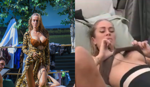 GF Vip, incidente hot per Federica Morello: alza la maglietta ma scopre tutto, la regia censura e il video va virale